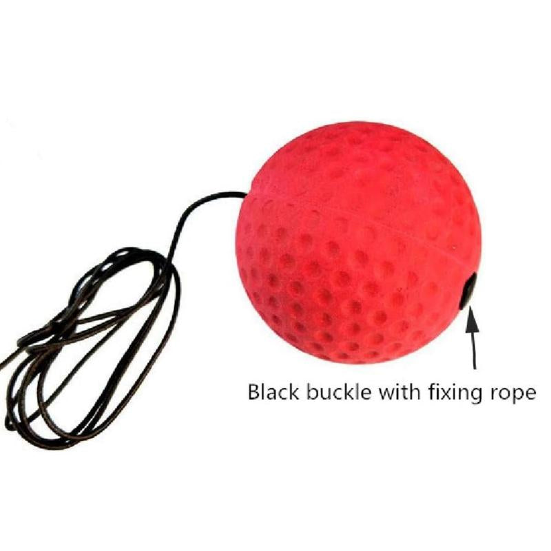 Boxing Reflex Ball - Enhance Reaction, Coordination & Fighting Skills with Essential Equipment for Home Fitness Training Tool Fun Workout Experience